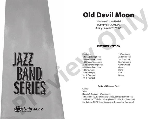 Old Devil Moon: Score