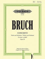 Violin Concerto No. 1 in G minor Op. 26 (Edition for Violin and Piano)