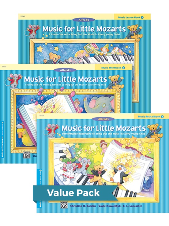 Music for Little Mozarts Level 3 2012 (Value Pack)