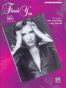 Thank You: Piano/Vocal/Chords: Dido - Digital Sheet Music Download