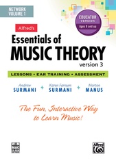 Alfred's Essentials of Music Theory: Software, Version 3 Network Version, Volume 1 (for 5 users---$20 each additional user)