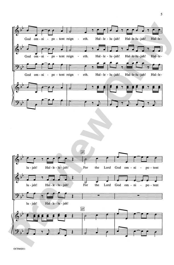 hallelujah chorus bass part mp3 download