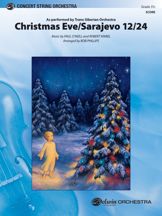 Christmas Eve/Sarajevo 12/24: String Orchestra Conductor Score & Parts: Trans-Siberian Orchestra