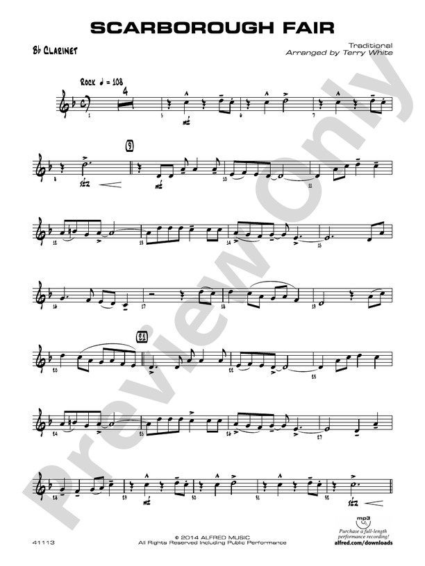 Scarborough fair #learnviolin  Sheet music, Clarinet sheet music, Clarinet  music