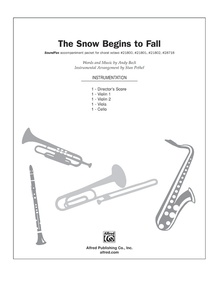 The Snow Begins to Fall: Score