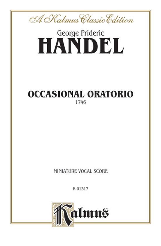 The Occasional Oratorio (1746)