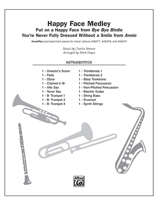 Happy Face Medley: 1st B-flat Clarinet