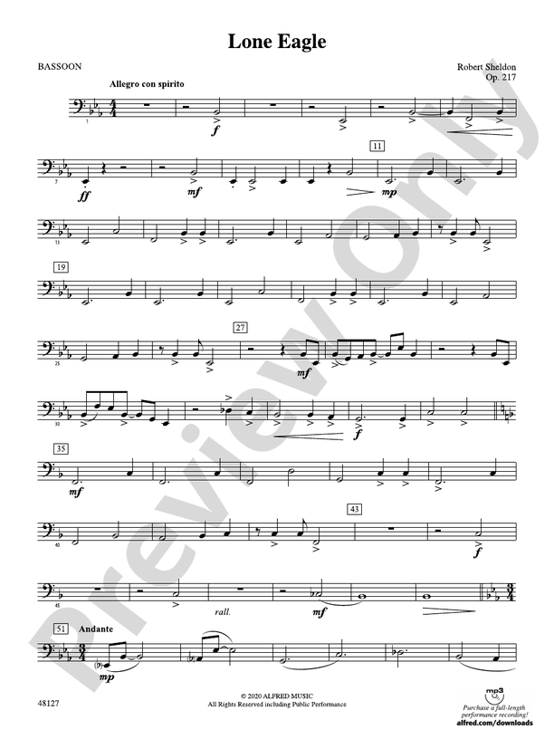 Lone Eagle: Bassoon
