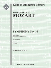 Symphony No. 16 in C, K. 128 (critical edition)