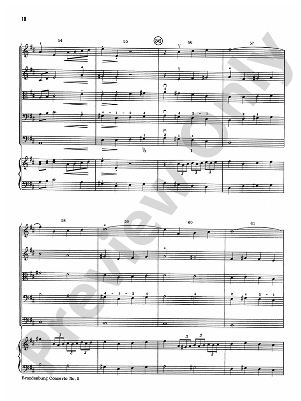 Brandenburg Concerto No. 5