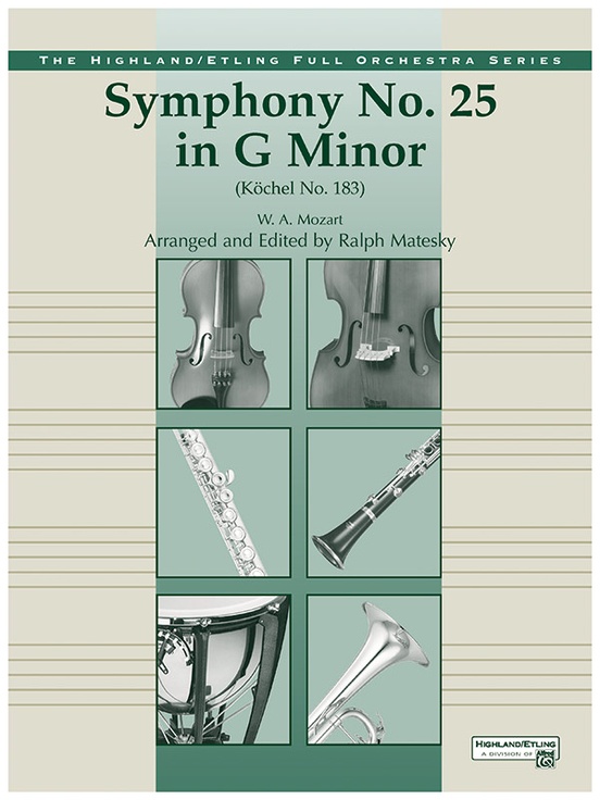 Mozart's Symphony No. 25 in G Minor, 1st & 2nd Movements