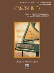 Canon in D - Piano Duo (2 Pianos, 4 Hands)