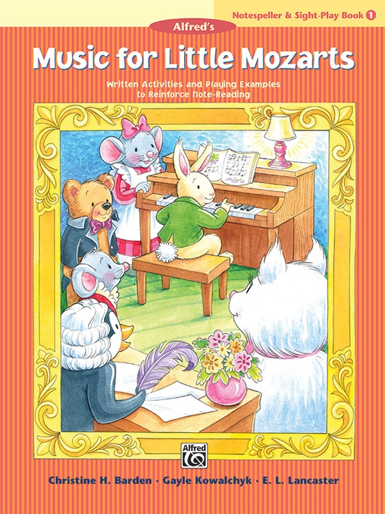 Music for Little Mozarts: Notespeller & Sight-Play Book 1
