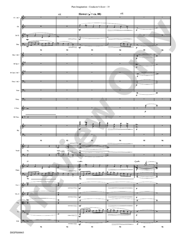 Pure Imagination: Score: Choir Score - Digital Sheet Music Download