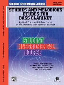 Student Instrumental Course: Studies and Melodious Etudes for Bass Clarinet, Level II