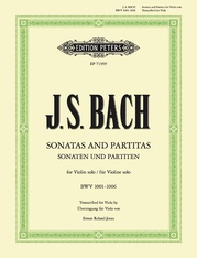 Sonatas and Partitas for Violin Solo BWV 1001-1006 (Transcribed for Viola)