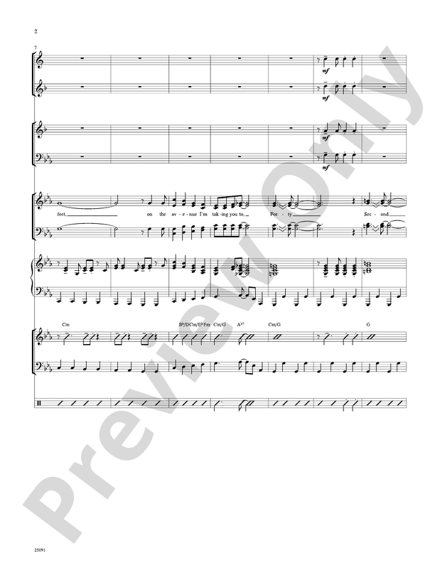 Lullaby of Broadway (and Forty-Second Street)