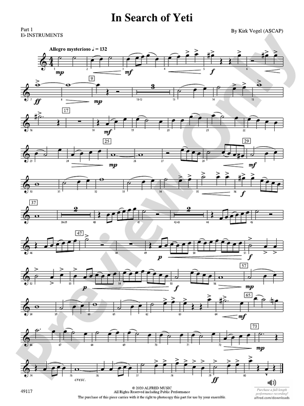 In Search of Yeti: Part 1 - E-flat Instruments