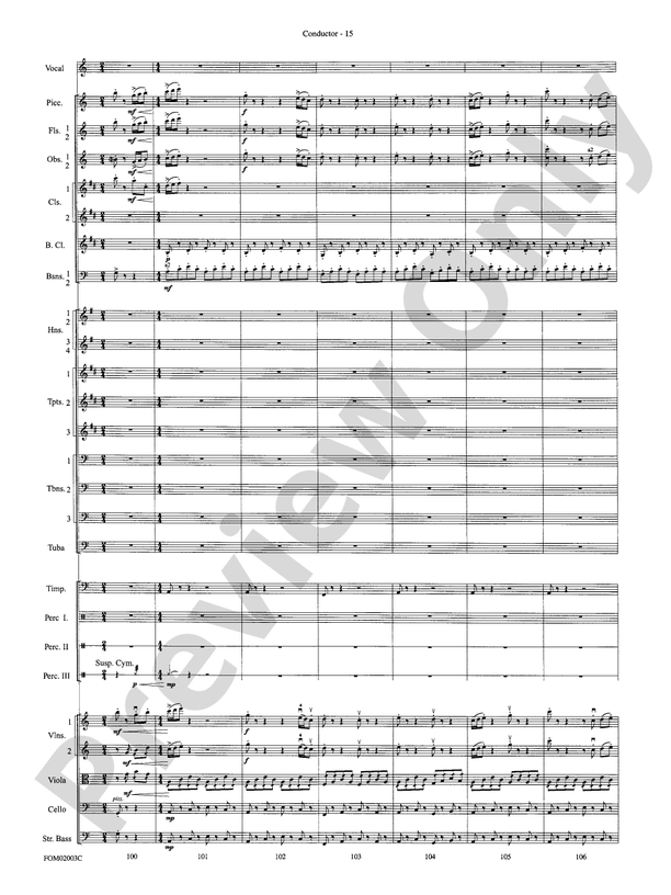 The Lord of the Rings: The Fellowship of the Ring, Symphonic Suite from