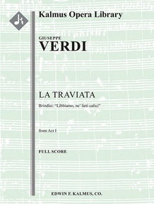 La Traviata: Brindisi Libbiamo