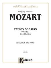 Mozart: Twenty Sonatas (Urtext), Volume I