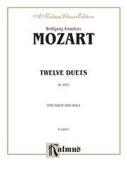 Twelve Duets, K. 487