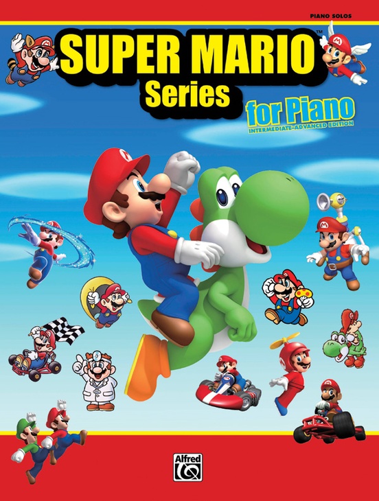 Super Mario Series For Piano Piano Book Koji Kondo - new super mario bros underground roblox id