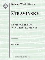 Symphonies of Wind Instruments (1920)
