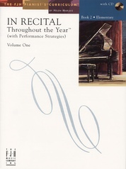 In Recital® Throughout the Year, Volume One, Book 2