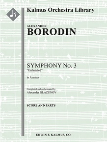 Symphony No. 3 in A minor, 'Unfinished' (completed and