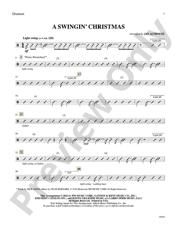A Swingin' Christmas: Drums