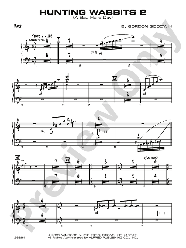 週刊誌 HUNTING WABBITS 2 ( A BAD HARE DAY ) Hunting Wabbits 2 (A Bad Hare Day): Harp: Harp Part