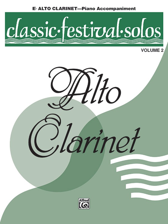 Classic Festival Solos (E-flat Alto Clarinet), Volume 2 Piano Acc.