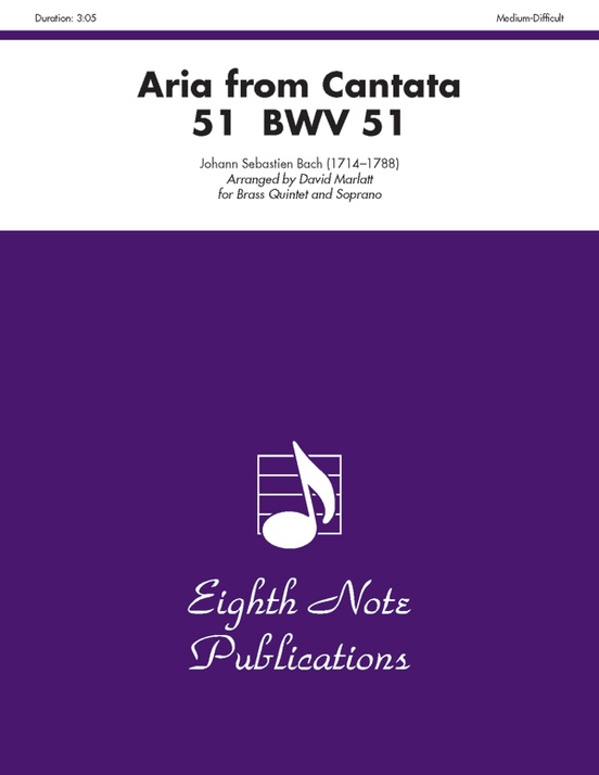 Aria (from Cantata 51, BWV 51)