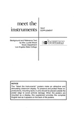 Meet the Instruments