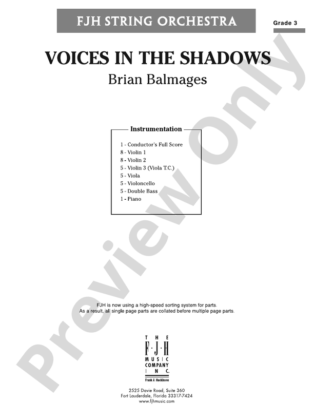 Voices in the Shadows