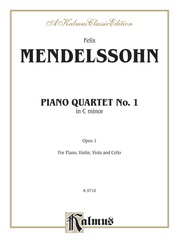 Piano Quartet No. 1 in C Minor, Opus 1