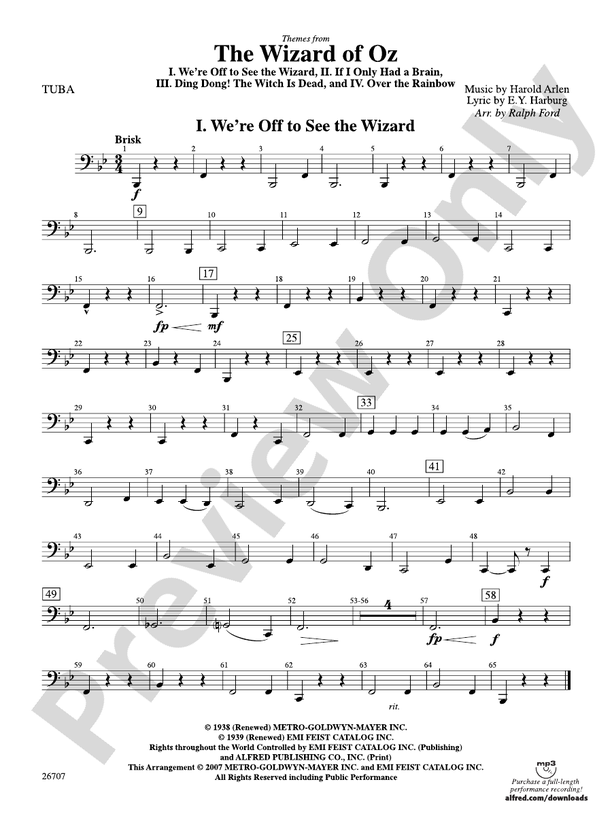 The Wizard of Oz: Tuba
