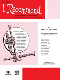 Alfred I Recommend Bass (Tuba) | eBay