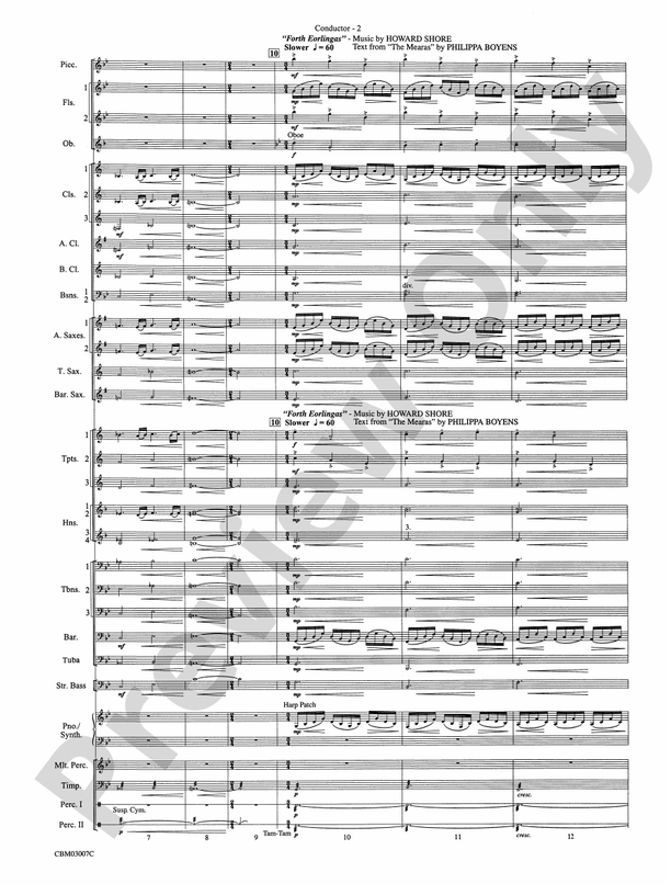 The Lord of the Rings: The Two Towers, Symphonic Suite from