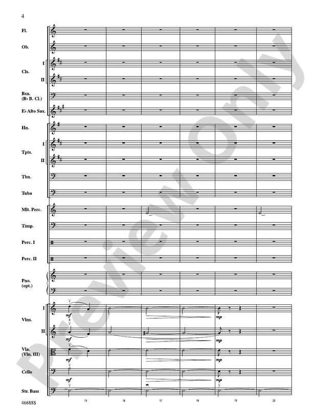Russian Christmas Music Full Orchestra Conductor Score & Parts Alfred
