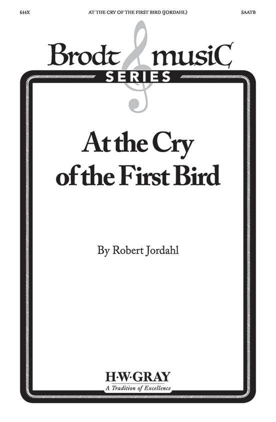 At the Cry of the First Bird