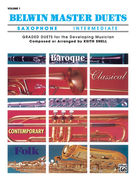 Belwin Master Duets (Saxophone), Intermediate Volume 1