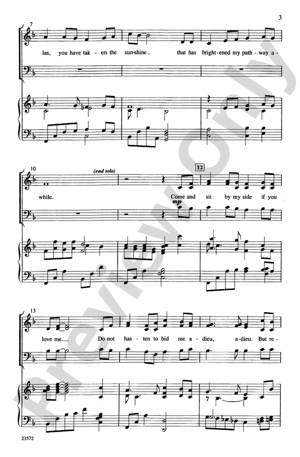 American Folk Suite Sab Choral Octavo Digital Sheet Music Download 