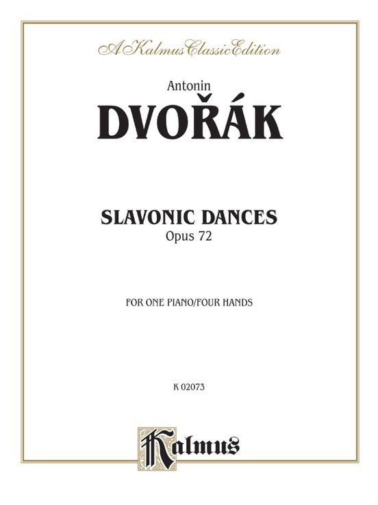 Dvorák: Slavonic Dances, Op. 72: Slavonic Dance, Opus 72, No