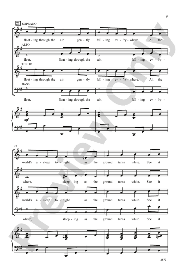 Seasons (A Choral Song Cycle) SATB Choral Octavo Andy Beck Digital
