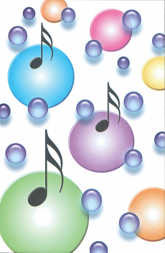Schaum Recital Programs (Blank) #68: Notes and Bubbles