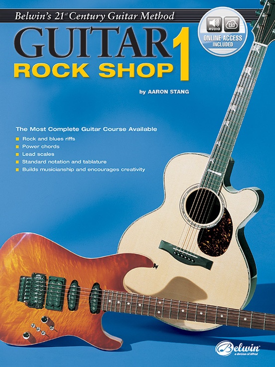 Belwin's 21st Century Guitar Rock Shop 1: Guitar Book & Online