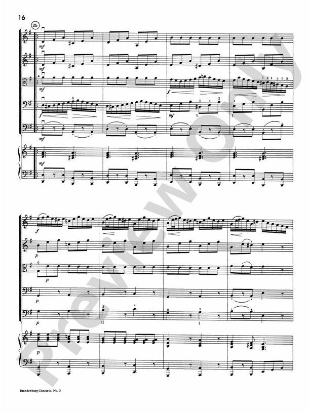 Brandenburg Concerto No. 3