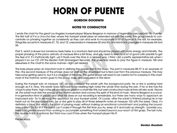 Horn of Puente